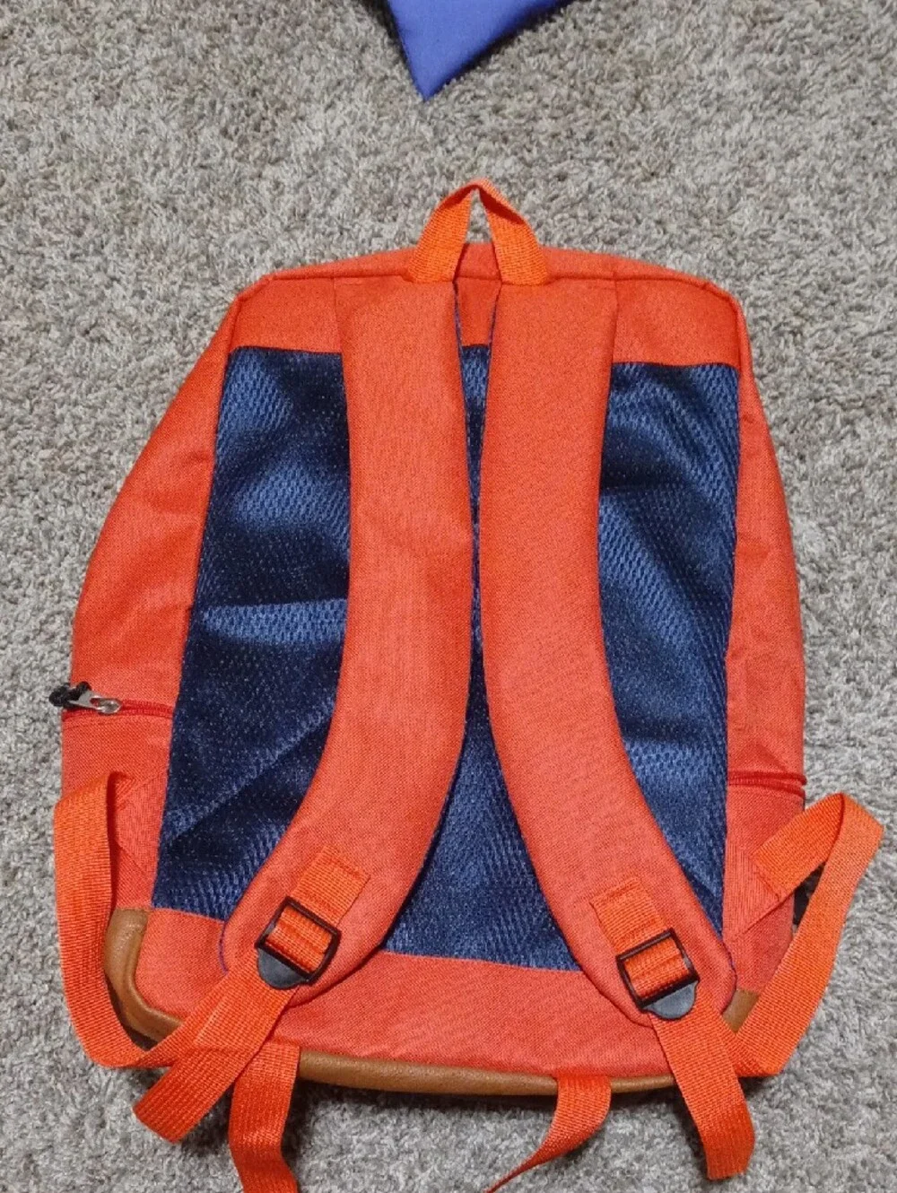 Red Backpack with Brown Trim (Brand New From Closing Business)